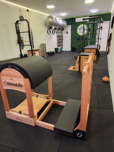 Interior completo estudio Medusa Pilates Guarulhos